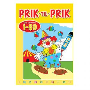 Prik Til Prik Med Tallene Fra 1-50 - Dina Gellert - Bog