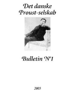 Proust Bulletin No 1 (E-bog)