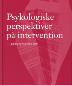Psykologiske Perspektiver På Intervention - Ole Løw - Bog