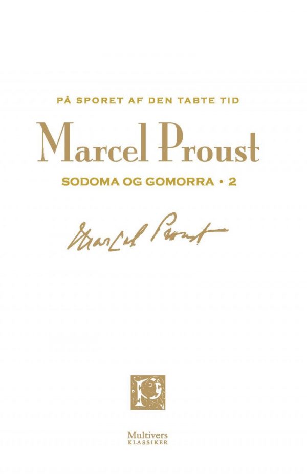 På Sporet Af Den Tabte Tid - Bind 8 - Marcel Proust - Bog