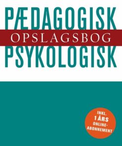 Pædagogisk-psykologisk Opslagsbog - Espen Jerlang - Bog