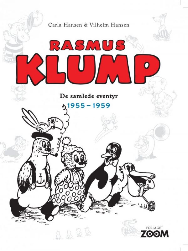 Rasmus Klump: De Samlede Eventyr 1955-1959 - Carla Og Vilhelm Hansen - Tegneserie