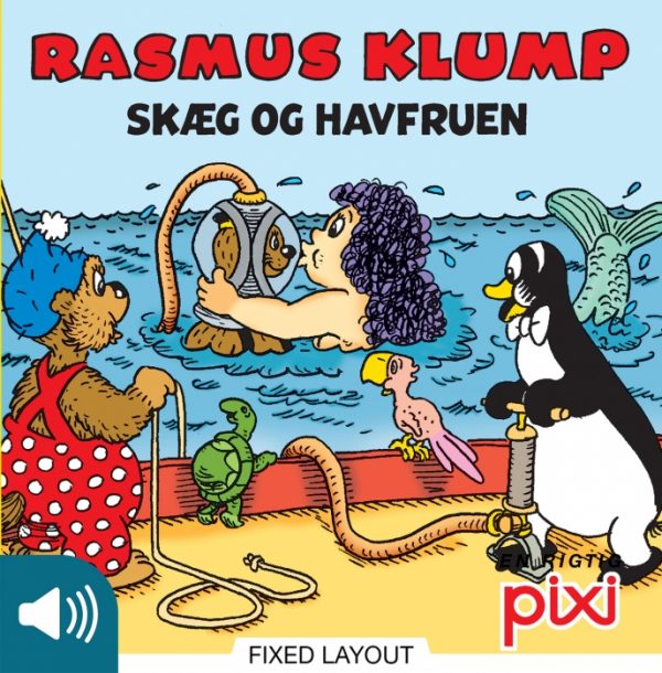 Rasmus Klump Skæg og Havfruen (E-bog)