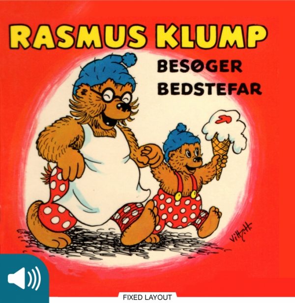 Rasmus Klump besøger bedstefar (E-bog)