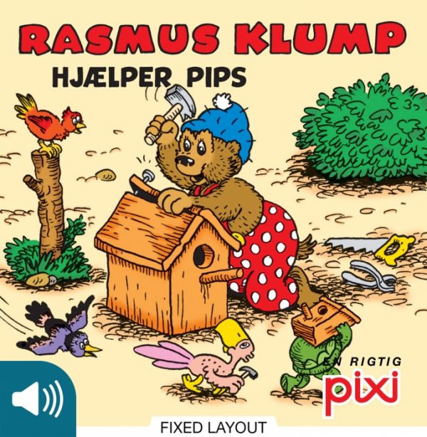 Rasmus Klump hjælper Pips (E-bog)