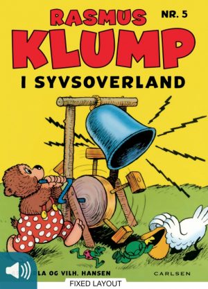 Rasmus Klump i syvsoverland (E-bog)