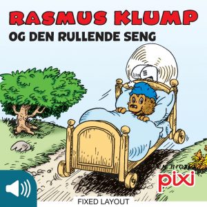 Rasmus Klump og den rullende seng (E-bog)