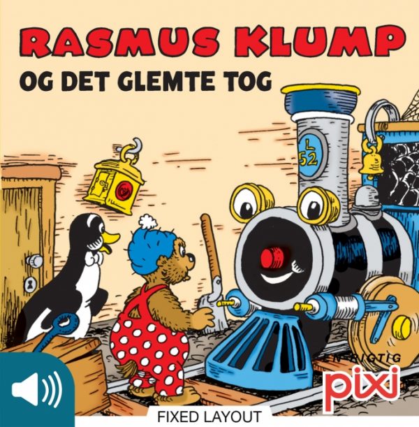 Rasmus Klump og det glemte tog (E-bog)