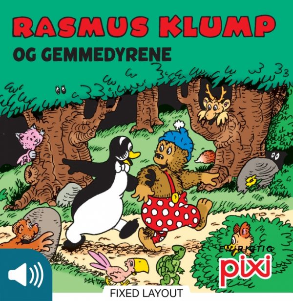 Rasmus Klump og gemmedyrene (E-bog)