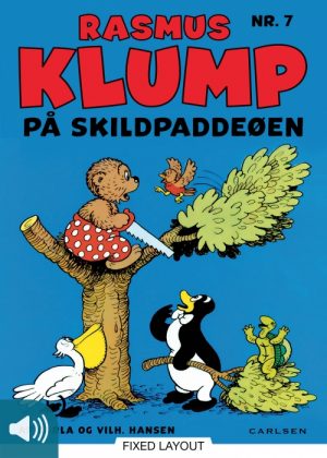 Rasmus Klump på Skildpaddeøen (E-bog)