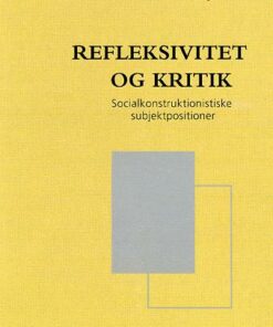 Refleksivitet og kritik (Bog)