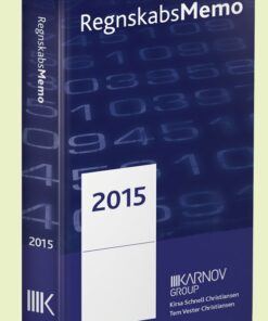 Regnskabsmemo 2015 - Kirsa Schnell Hansen - Bog