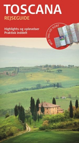 Rejseguide med kort - Toscana (Bog)