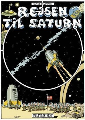 Rejsen Til Saturn - Claus Deleuran - Tegneserie