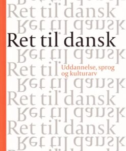Ret til dansk (Bog)