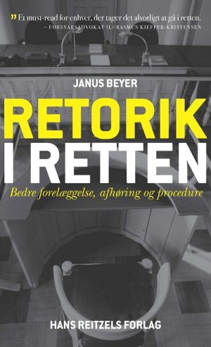 Retorik I Retten - Janus Beyer - Bog