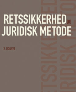 Retssikkerhed og juridisk metode (Bog)