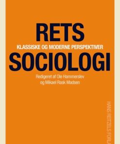 Retssociologi - Jørgen Dalberg-larsen - Bog