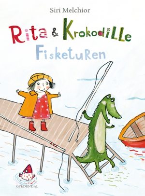 Rita og Krokodille - Fisketuren (Bog)