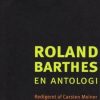 Roland Barthes - Carsten Meiner - Bog