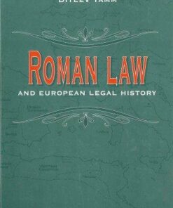 Roman Law And European Legal History - Tamm D - Bog