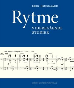 Rytme - Erik Højsgaard - Bog