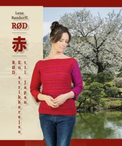 Rød En Strikkerejse Til Japan - Lene Randorff - Bog