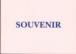 SOUVENIR (Bog)