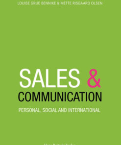 Sales and Communication (Bog)