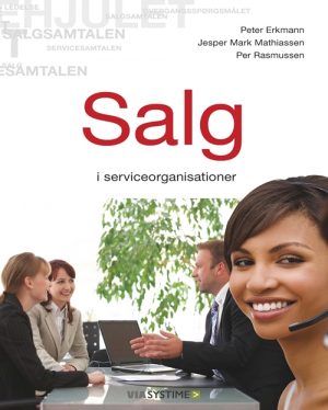 Salg i serviceorganisationer (Bog)