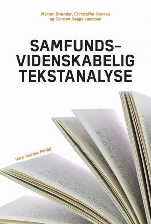 Samfundsvidenskabelig Tekstanalyse - Carsten Bagge Laustsen - Bog