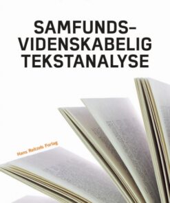 Samfundsvidenskabelig tekstanalyse (Bog)