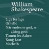 Samlede Skuespil / Bind 5 - William Shakespeare - Bog