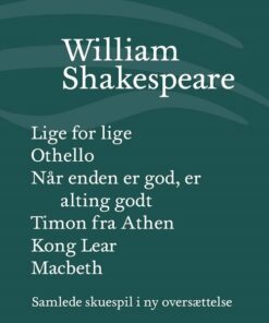 Samlede Skuespil / Bind 5 - William Shakespeare - Bog