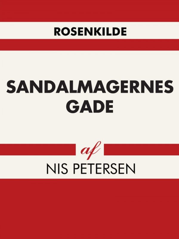 Sandalmagernes Gade - Nis Petersen - Bog