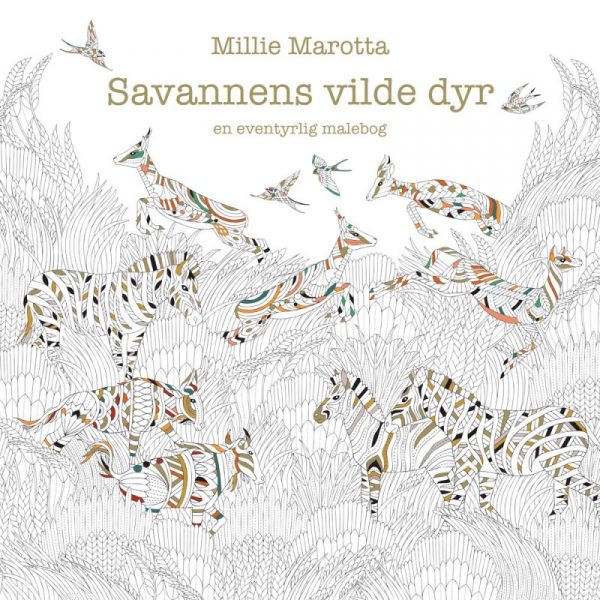 Savannens Vilde Dyr - Millie Marotta - Bog
