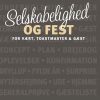 Selskabelighed Og Fest - Magda - Bog