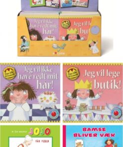 Serie 8: Den lille prinsesse m.fl. 1-4 (display m/48 ass.) (Bog)