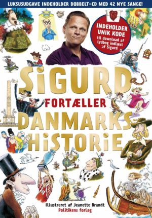 Sigurd fortæller Danmarkshistorie - Guldudgave (Bog)