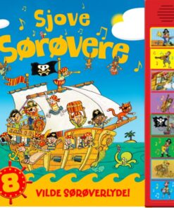 Sjove sørøvere m/lyde (Bog)