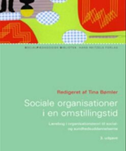Sociale Organisationer I En Omstillingstid - Peter Kragh Jespersen - Bog