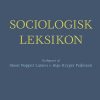 Sociologisk Leksikon - Inge Kryger Pedersen - Bog