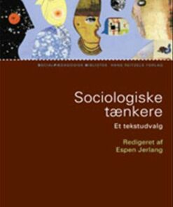 Sociologiske Tænkere - Espen Jerlang - Bog