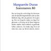 Sommeren 80 - Marguerite Duras - Bog