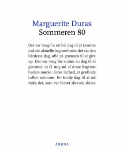 Sommeren 80 - Marguerite Duras - Bog