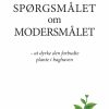 Spørgsmålet om modersmålet (Bog)