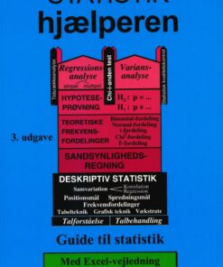 Statistik-hjælperen - Med Excel-vejledning - Erik Møllmann Bøye - Bog