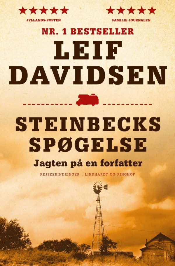 Steinbecks Spøgelse - Jagten På En Forfatter - Leif Davidsen - Bog