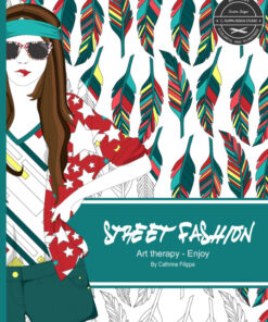 Street Fashion - Coloring Book (Bog)
