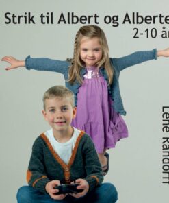 Strik Til Albert Og Alberte 2-10 år - Lene Randorff - Bog
